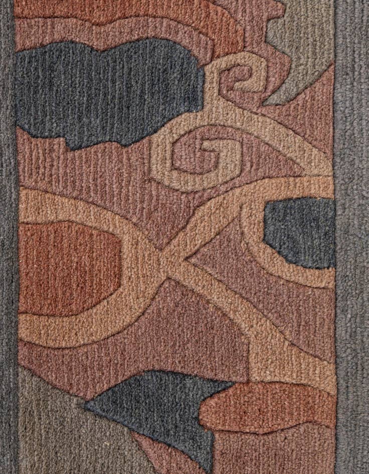 Detail image of  8' 6 x 11' 5  Hand Knotted Tibet Wool Rug