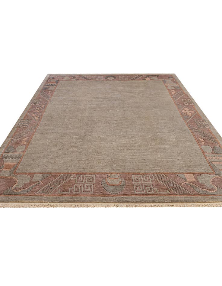 Detail image of  8' 4 x 11' 7  Hand Knotted Tibet Wool Rug