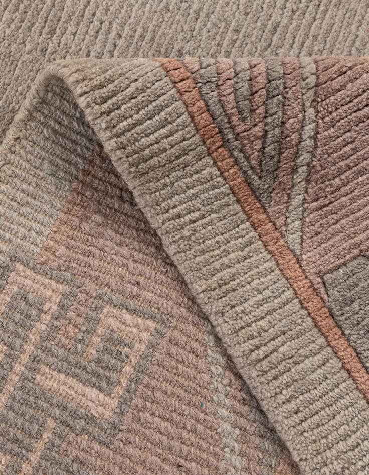 Detail image of  8' 4 x 11' 7  Hand Knotted Tibet Wool Rug