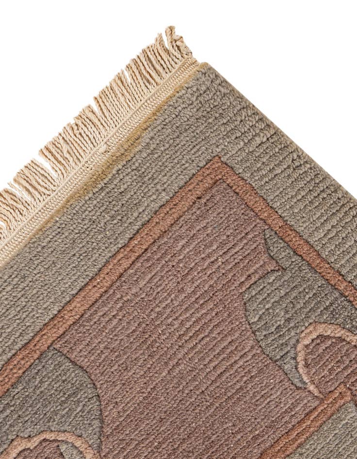 Detail image of  8' 4 x 11' 7  Hand Knotted Tibet Wool Rug