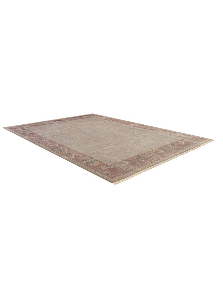 Detail image of  8' 4 x 11' 7  Hand Knotted Tibet Wool Rug