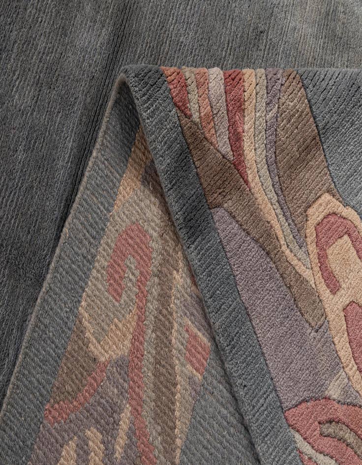 Detail image of  8' 4 x 11' 7  Hand Knotted Tibet Wool Rug