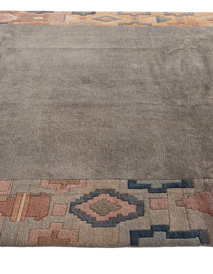 Detail image of  8' 5 x 11' 2  Hand Knotted Tibet Wool Rug