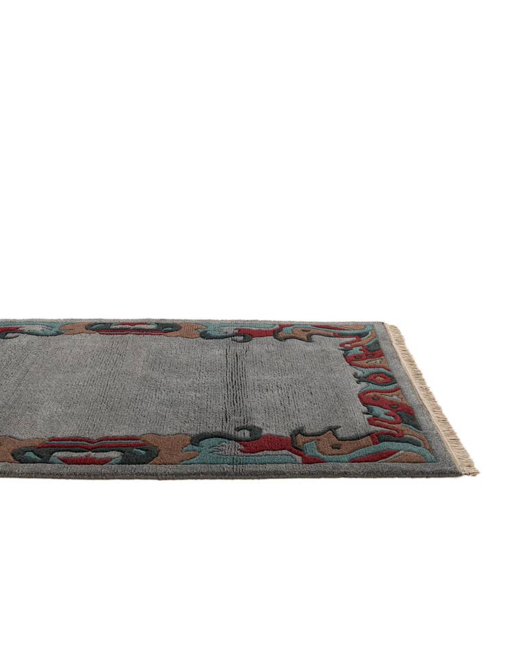 Detail image of  4' 3 x 6' 1  Hand Knotted Tibet Wool Rug