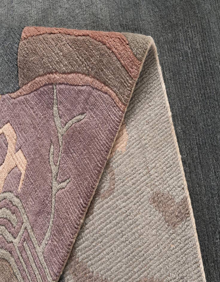 Detail image of  8' 3 x 11' 6  Hand Knotted Tibet Wool Rug