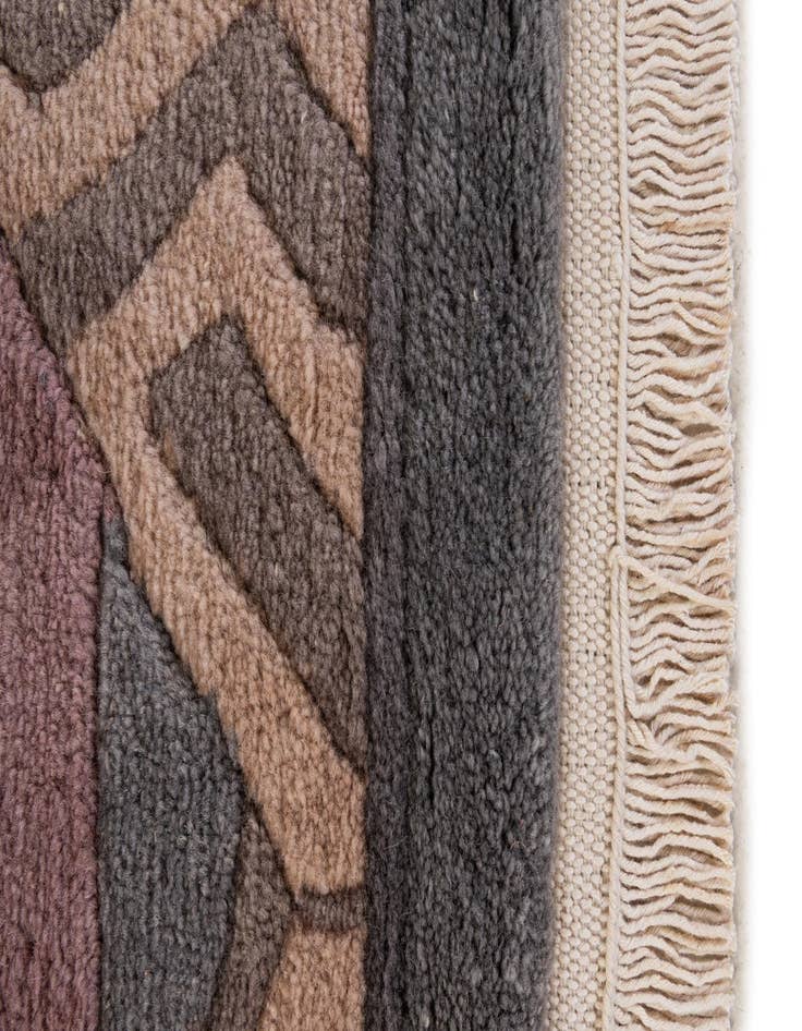 Detail image of  8' 5 x 11' 5  Hand Knotted Tibet Wool Rug