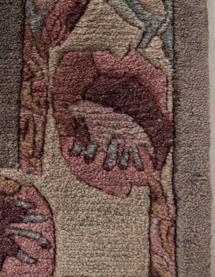 Detail image of  3' x 5' 2  Hand Knotted Tibet Wool Rug