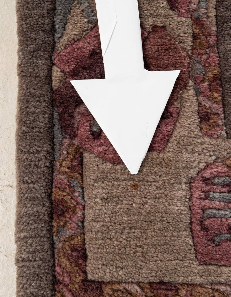 Detail image of  3' x 5' 2  Hand Knotted Tibet Wool Rug