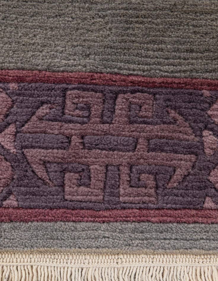 Detail image of  2' 6 x 4' 7  Hand Knotted Tibet Wool Rug