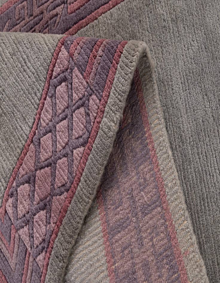 Detail image of  2' 6 x 4' 7  Hand Knotted Tibet Wool Rug