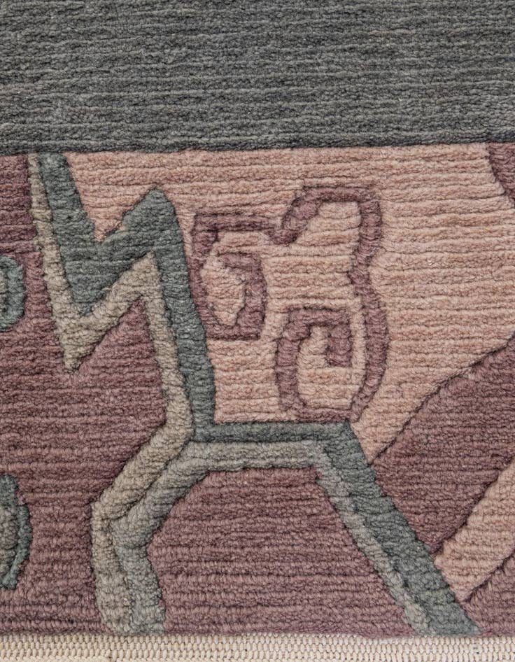 Detail image of  8' 4 x 11' 6  Hand Knotted Tibet Wool Rug