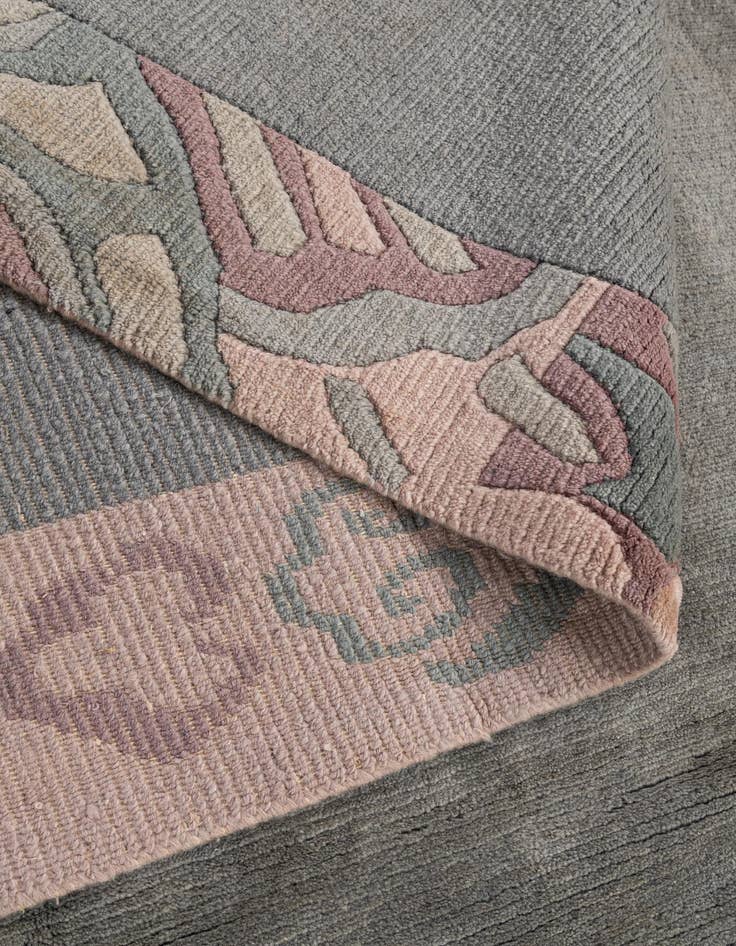 Detail image of  8' 4 x 11' 6  Hand Knotted Tibet Wool Rug