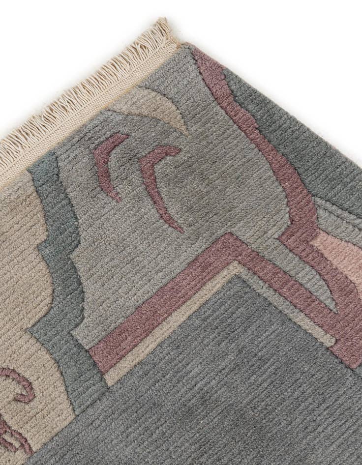 Detail image of  8' 4 x 11' 6  Hand Knotted Tibet Wool Rug