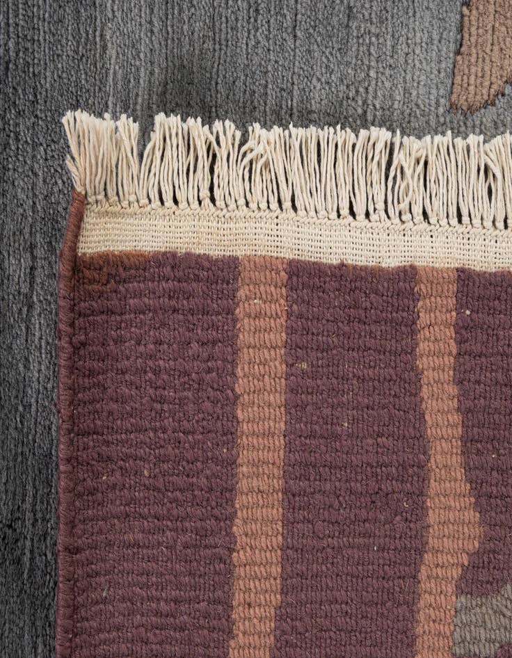 Detail image of  5' 9 x 7' 8  Hand Knotted Tibet Wool Rug