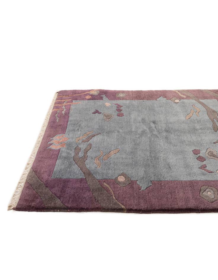 Detail image of  5' 9 x 7' 8  Hand Knotted Tibet Wool Rug