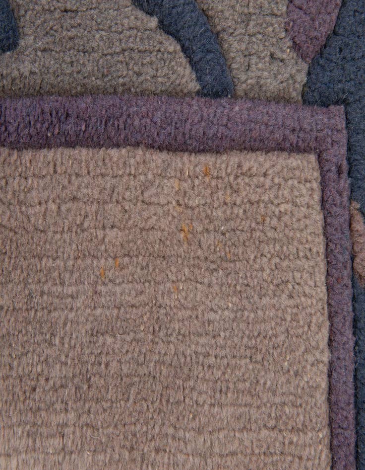 Detail image of  4' 3 x 6' 2  Hand Knotted Tibet Wool Rug