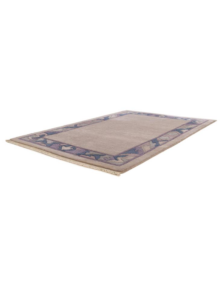 Detail image of  4' 3 x 6' 2  Hand Knotted Tibet Wool Rug