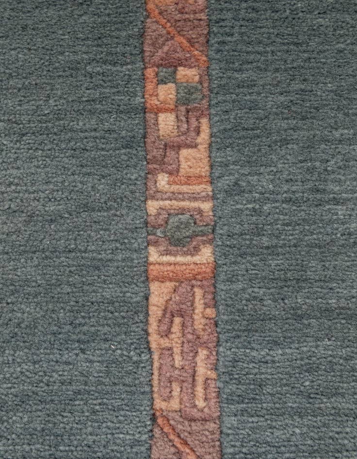 Detail image of  4' 2 x 5' 10  Hand Knotted Tibet Wool Rug