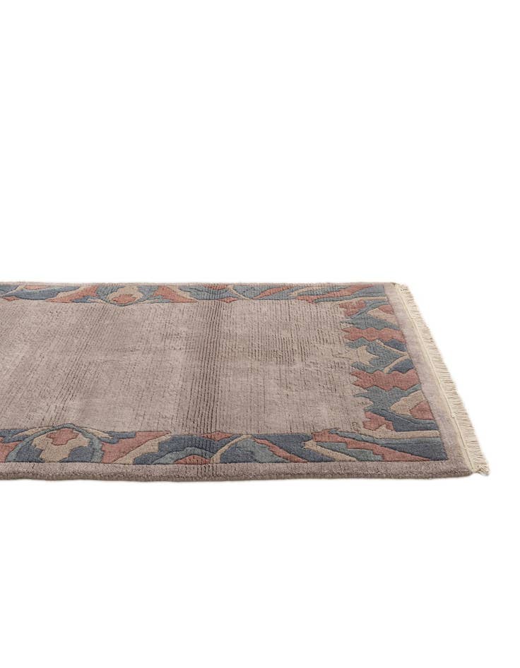 Detail image of  4' x 6' 2  Hand Knotted Tibet Wool Rug