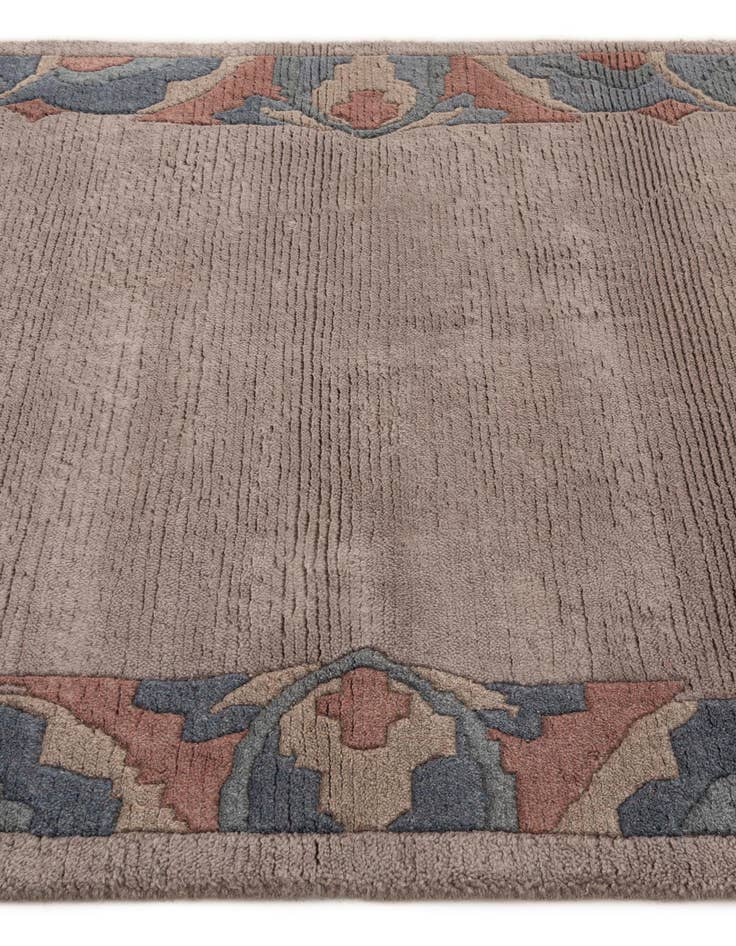 Detail image of  4' x 6' 2  Hand Knotted Tibet Wool Rug