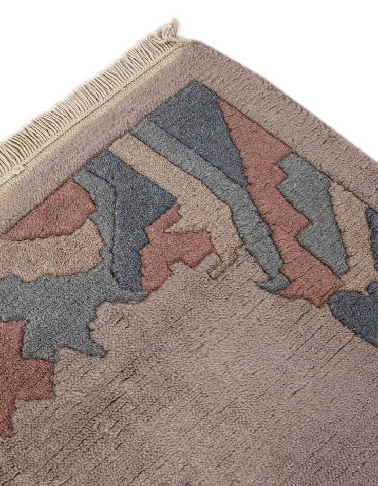 Detail image of  4' x 6' 2  Hand Knotted Tibet Wool Rug