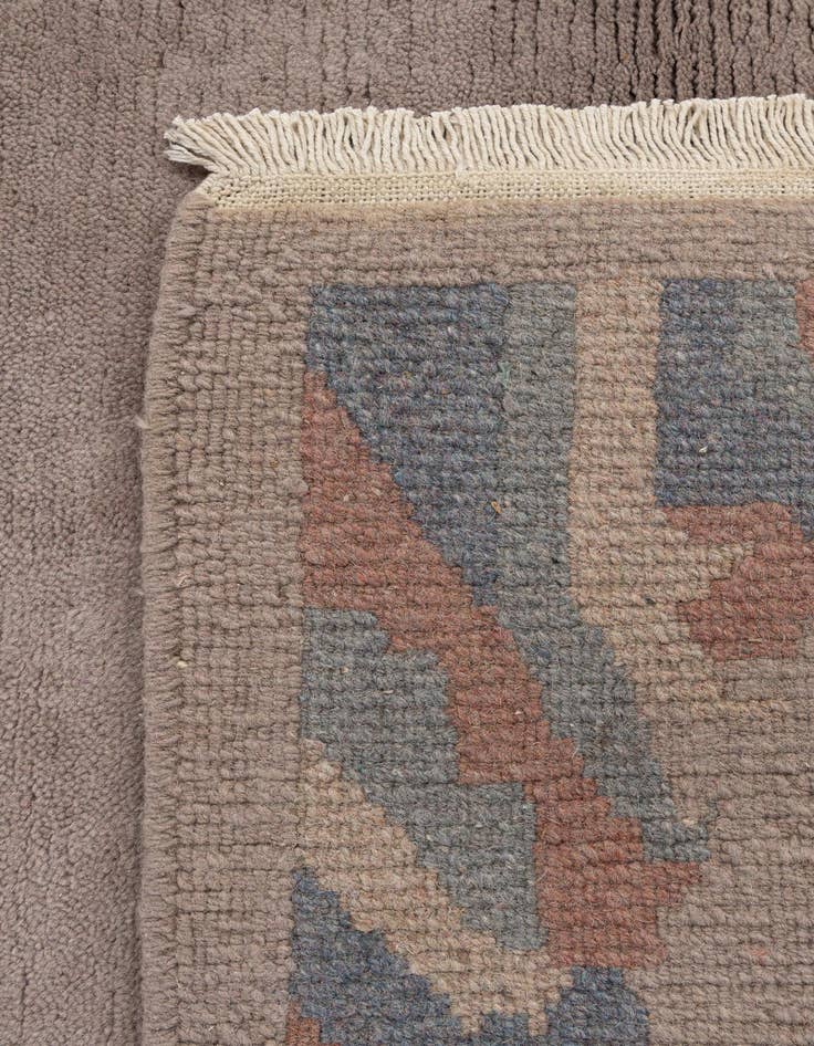 Detail image of  4' x 6' 2  Hand Knotted Tibet Wool Rug