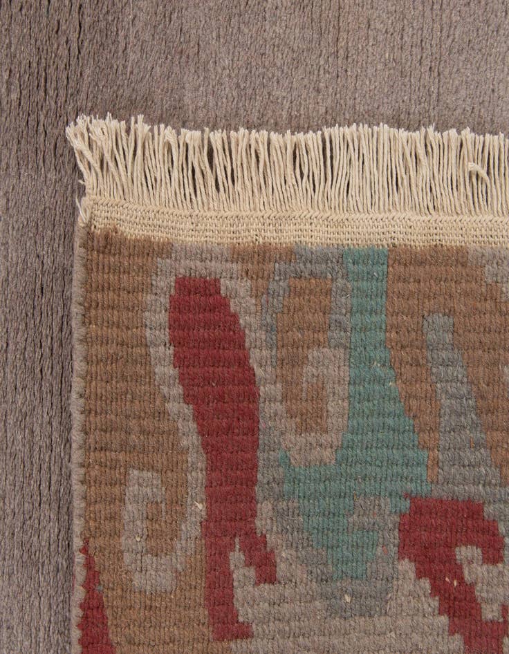 Detail image of  4' 1 x 5' 10  Hand Knotted Tibet Wool Rug