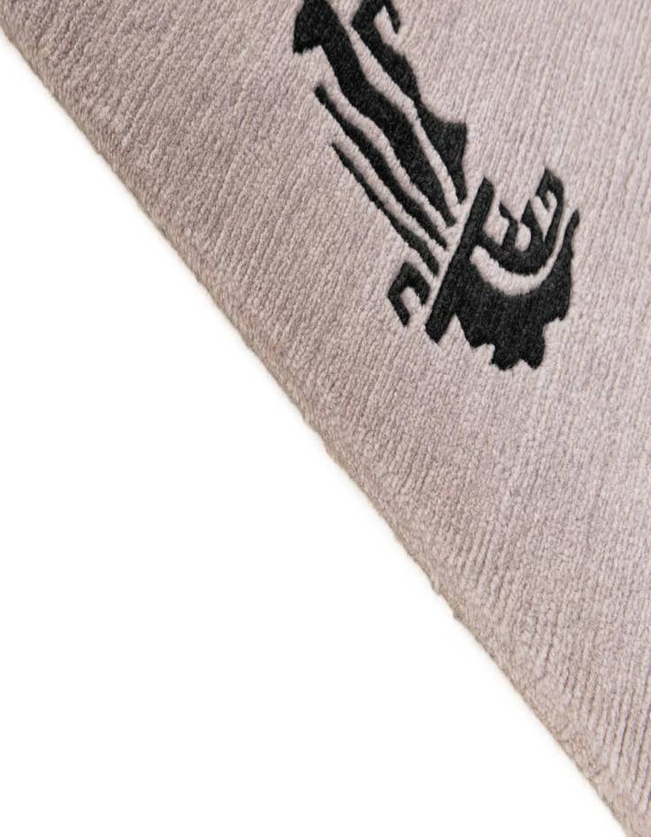 Detail image of  5' 7 x 7' 5  Hand Knotted Tibet Wool Rug