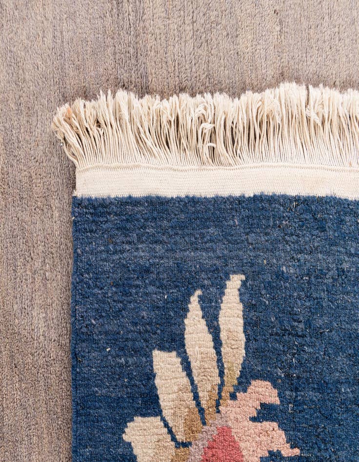 Detail image of  7' 11 x 9' 10  Hand Knotted Tibet Wool Rug