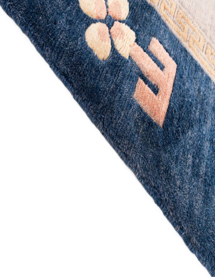 Detail image of  7' 11 x 9' 10  Hand Knotted Tibet Wool Rug