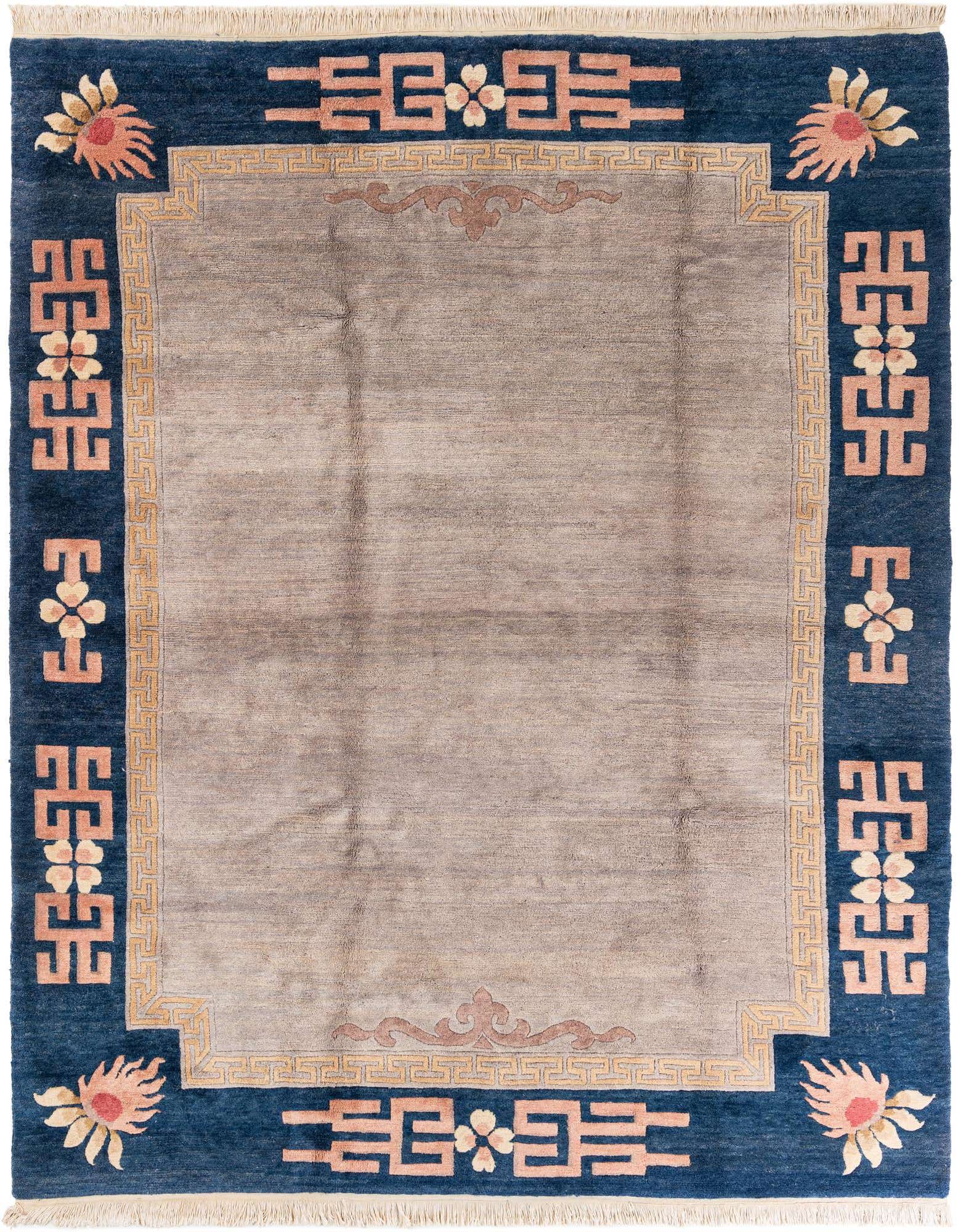 Primary image of  7' 11 x 9' 10  Hand Knotted Tibet Wool Rug