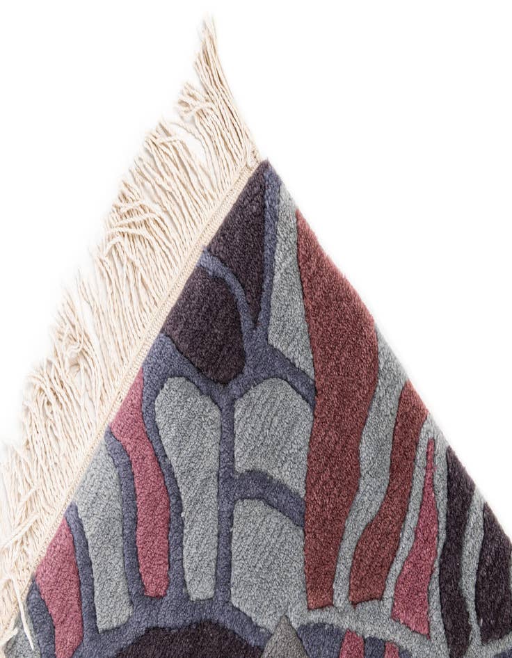 Detail image of  4' 9 x 6' 6  Hand Knotted Tibet Wool Rug