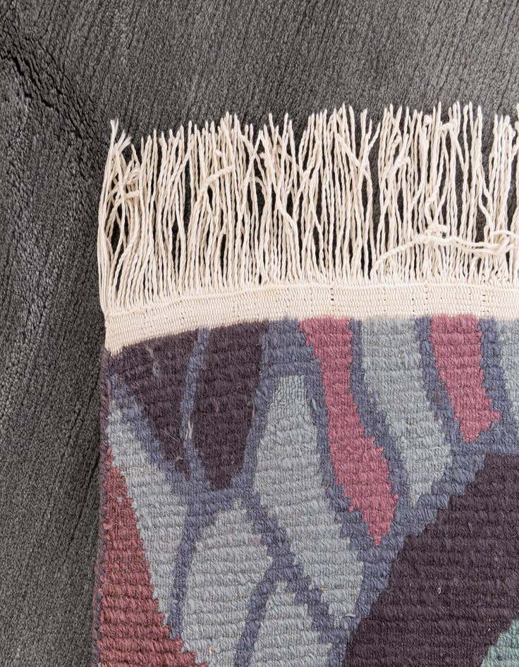 Detail image of  4' 9 x 6' 6  Hand Knotted Tibet Wool Rug