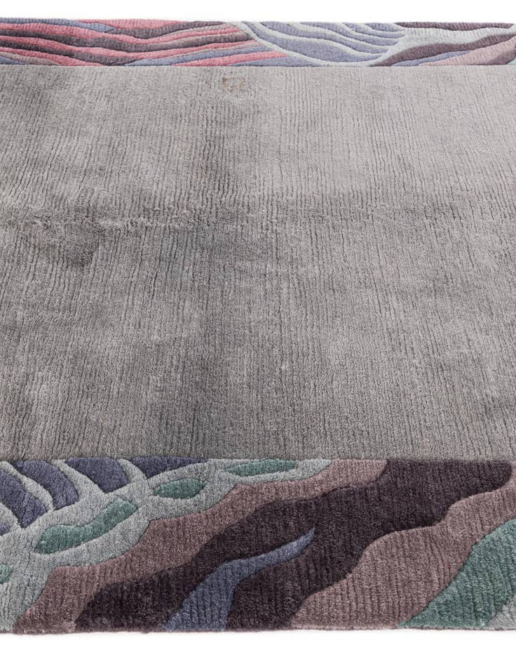 Detail image of  4' 9 x 6' 6  Hand Knotted Tibet Wool Rug