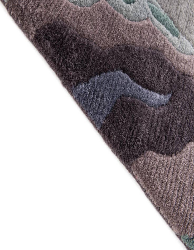 Detail image of  4' 9 x 6' 6  Hand Knotted Tibet Wool Rug