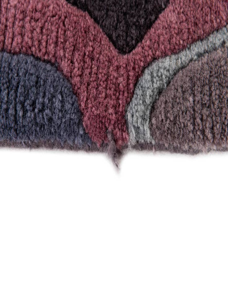 Detail image of  4' 9 x 6' 6  Hand Knotted Tibet Wool Rug