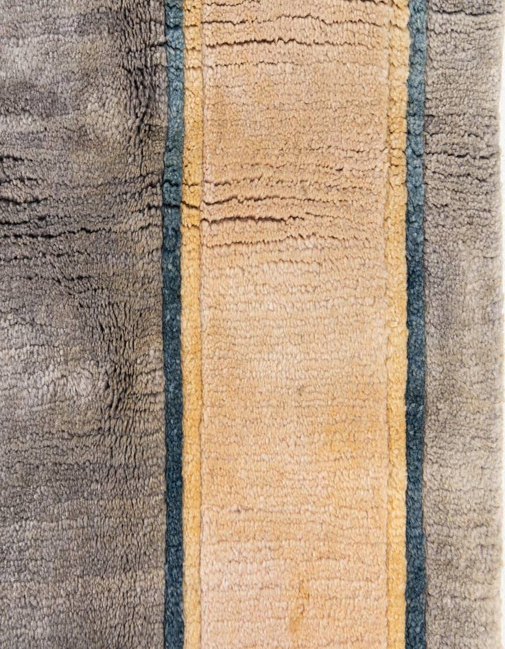 Detail image of  6' 7 x 9' 7  Hand Knotted Tibet Wool Rug