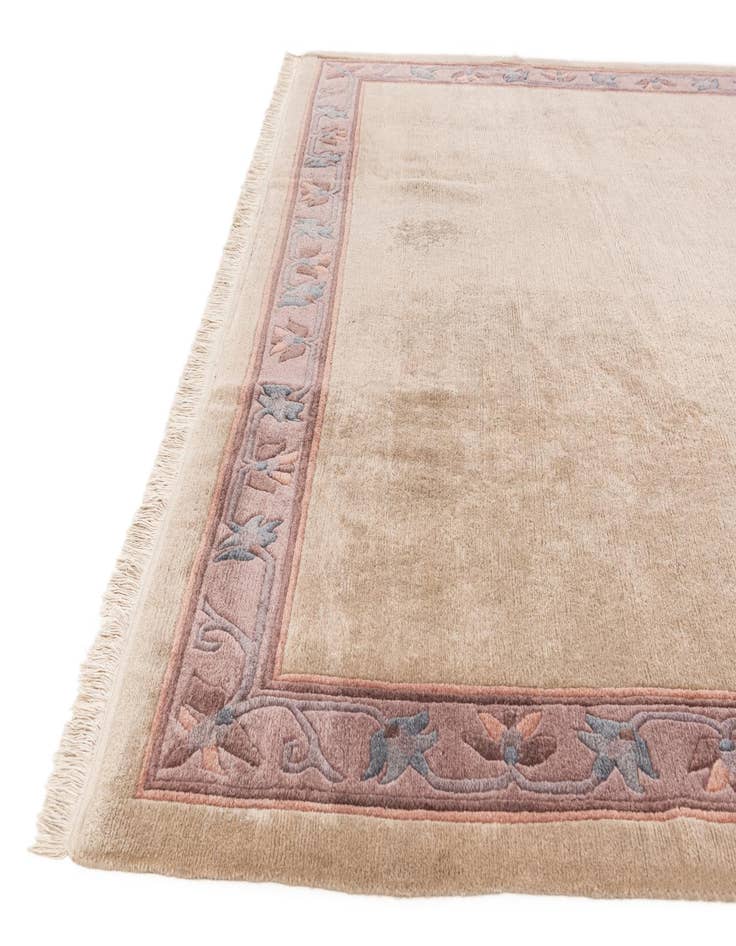 Detail image of  8' x 11' 4  Hand Knotted Tibet Wool Rug