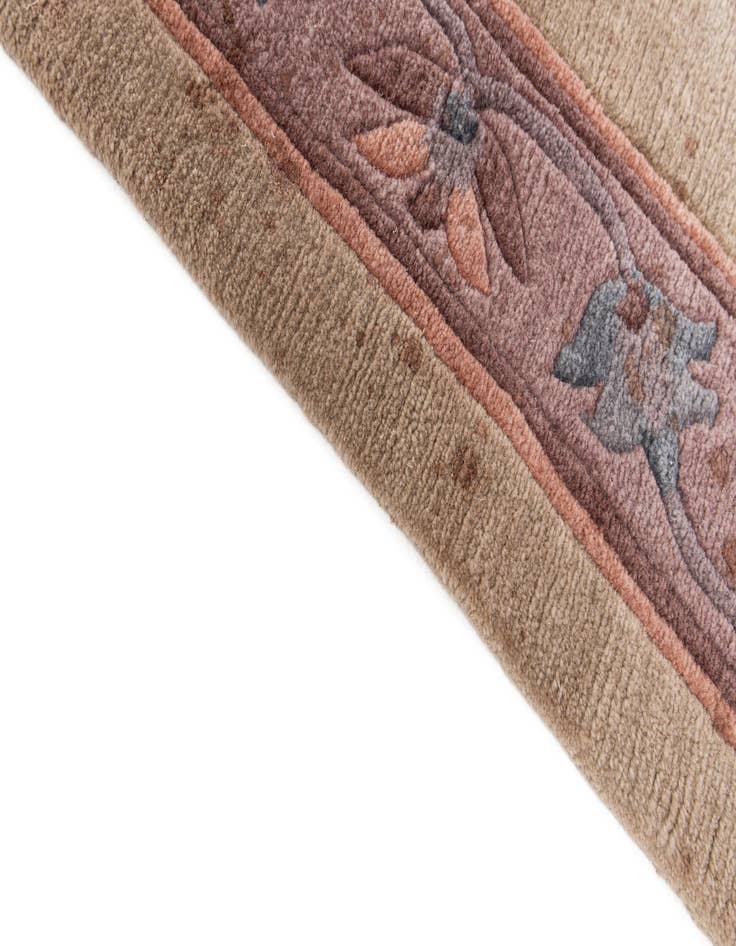 Detail image of  8' x 11' 4  Hand Knotted Tibet Wool Rug