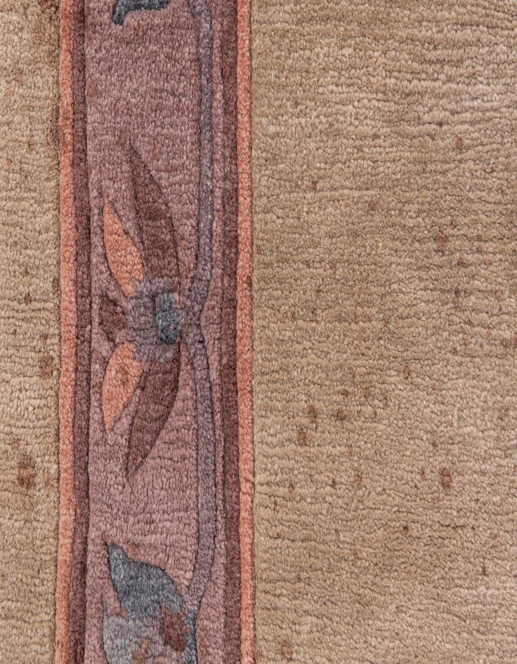 Detail image of  8' x 11' 4  Hand Knotted Tibet Wool Rug