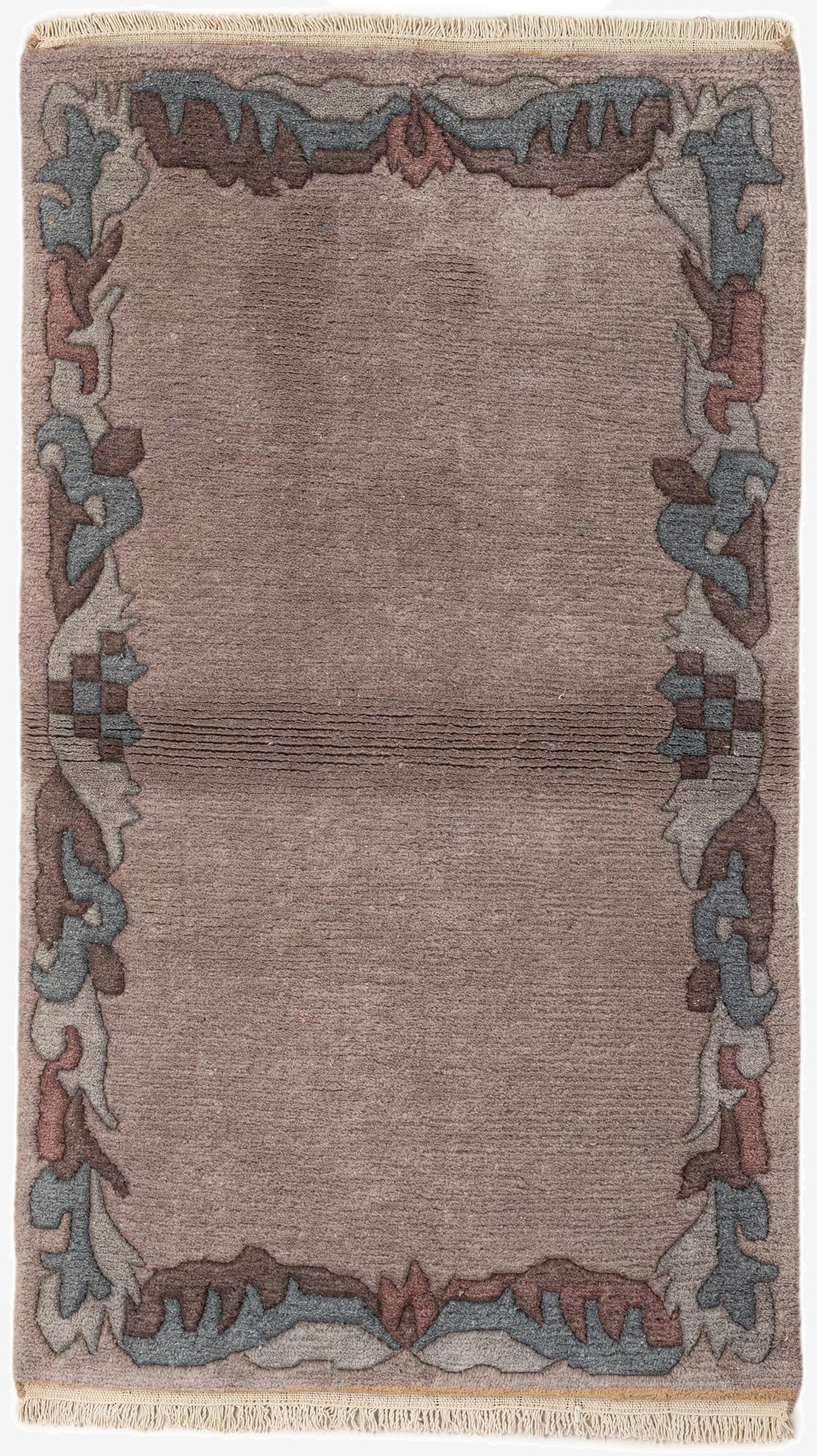  3' x 5' 3  Hand Knotted Tibet Wool Rug