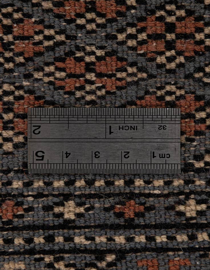 Detail image of  2' 8 x 4' 5  Hand Knotted Torkaman Persian Wool Rug