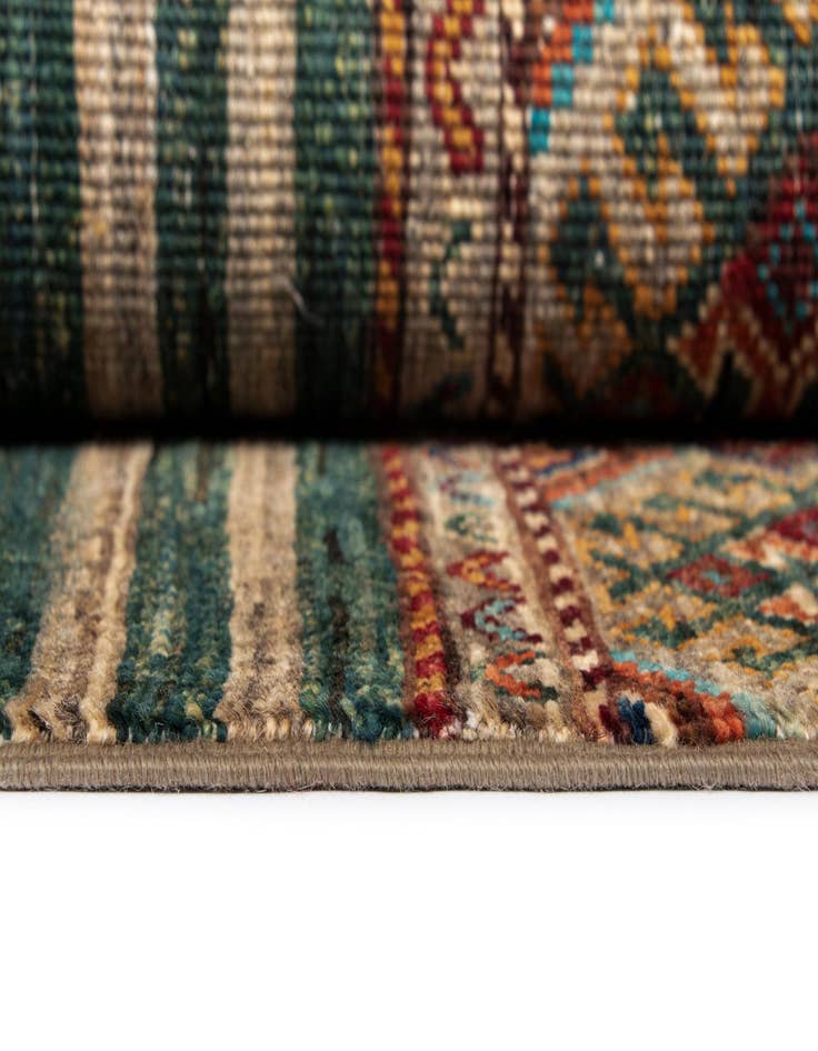 Detail image of  5' 10 x 8' 2 Torkman Wool Rug
