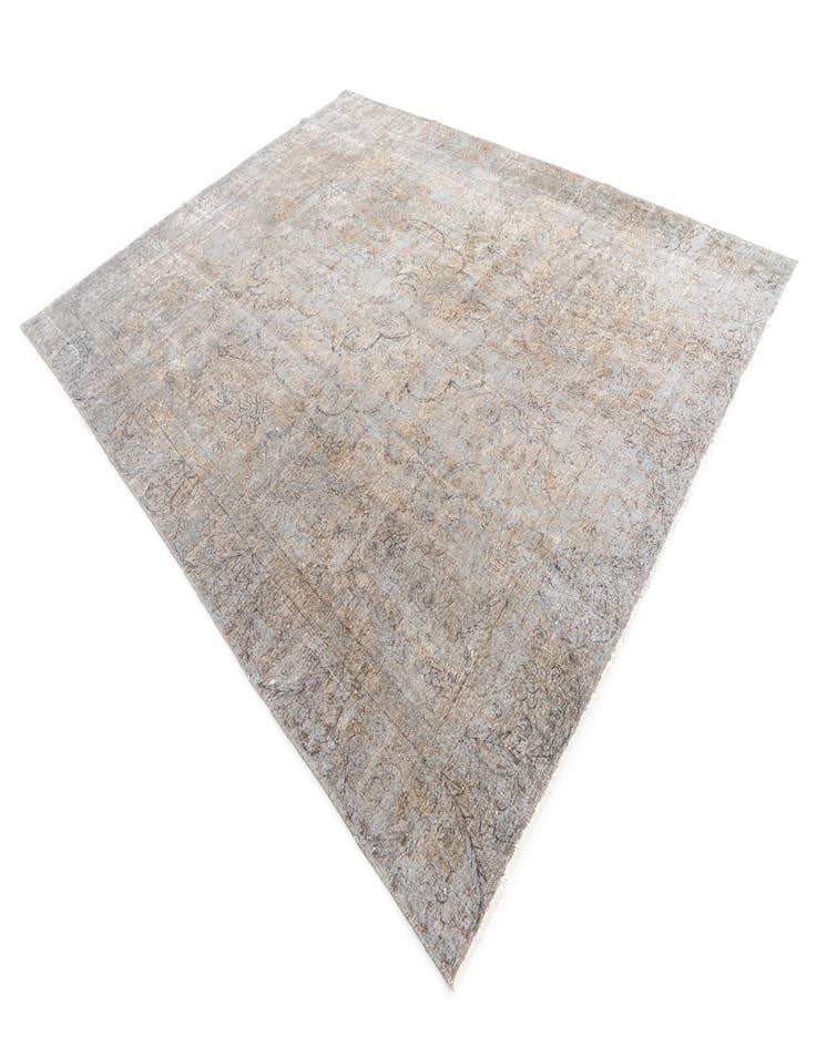 Detail image of  8' 3 x 10' 7  Hand Knotted Ultra Vintage Persian Wool Rug