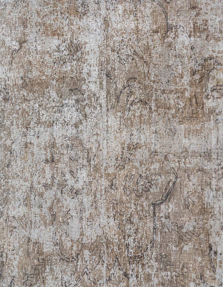 Detail image of  8' 3 x 10' 7  Hand Knotted Ultra Vintage Persian Wool Rug