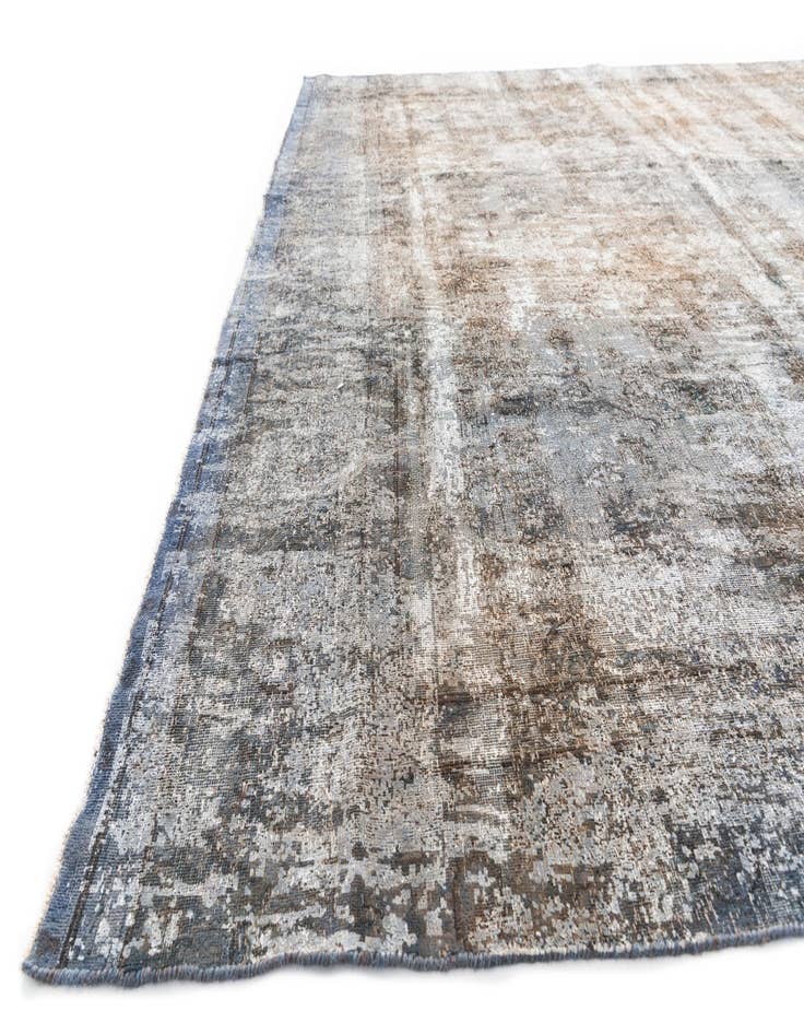 Detail image of  8' 9 x 12' 7  Hand Knotted Ultra Vintage Persian Wool Rug