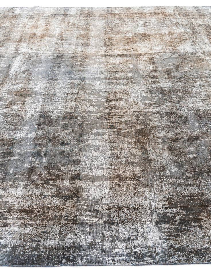 Detail image of  8' 9 x 12' 7  Hand Knotted Ultra Vintage Persian Wool Rug