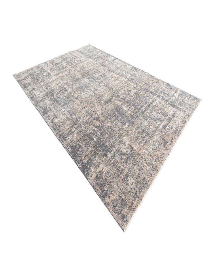 Detail image of  7' 6 x 11'  Hand Knotted Ultra Vintage Persian Wool Rug