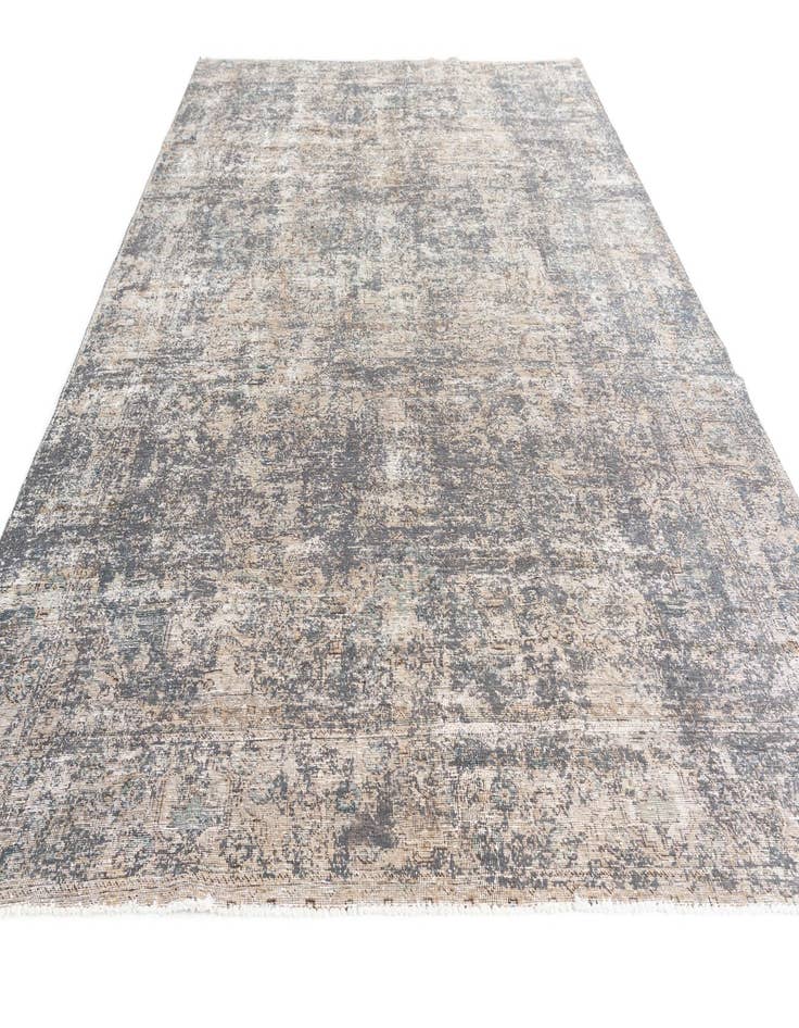 Detail image of  7' 6 x 11'  Hand Knotted Ultra Vintage Persian Wool Rug