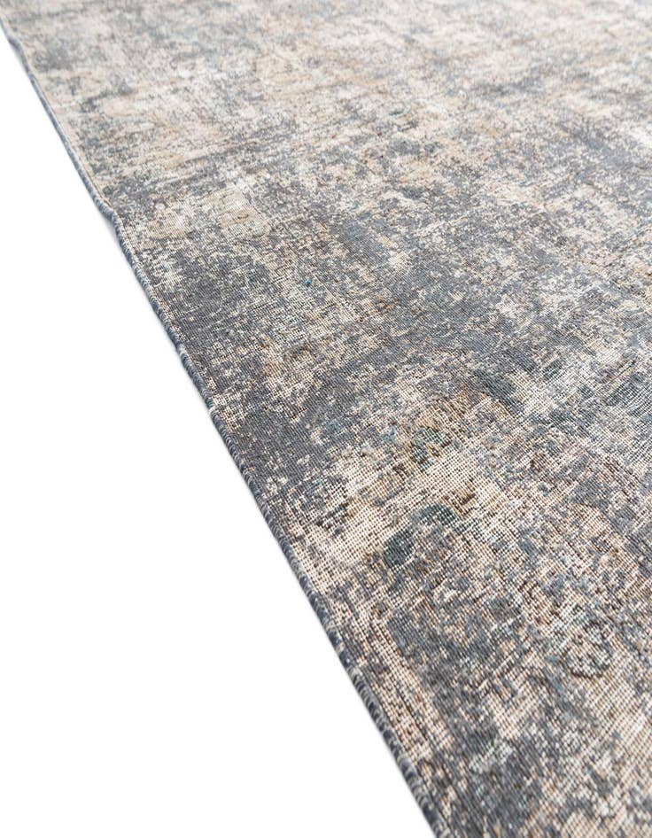 Detail image of  7' 6 x 11'  Hand Knotted Ultra Vintage Persian Wool Rug